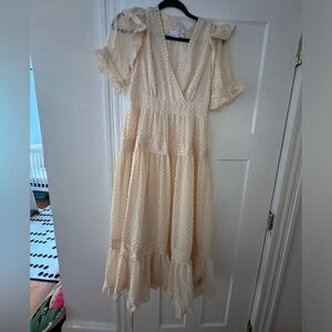 ASOS cream colored dress